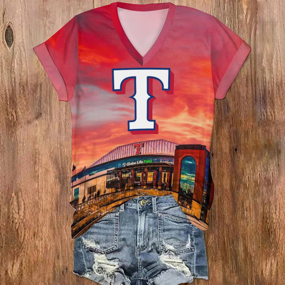 Printed casual short-sleeved t-shirt - Baseswear