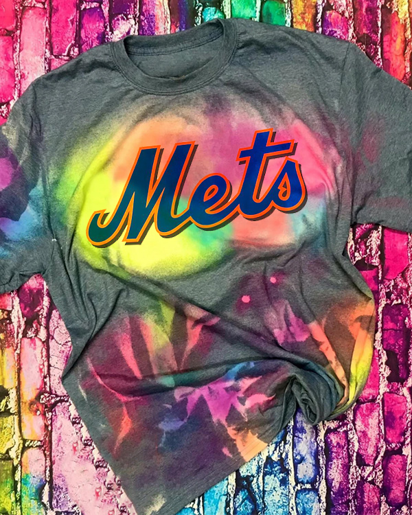 Tie-dye Round Neck T Shirt - Baseswear