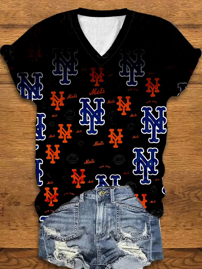 Printed casual short-sleeved t-shirt - Baseswear