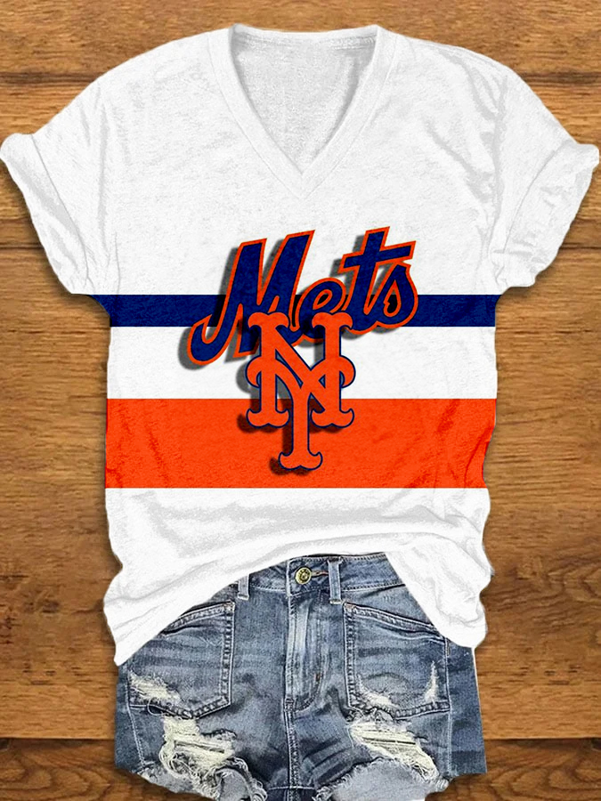 Printed casual short-sleeved t-shirt - Baseswear