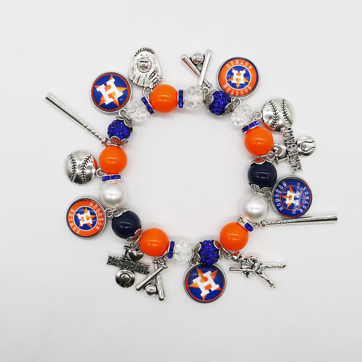 Sports Stretch Charm Bracelet - Baseswear