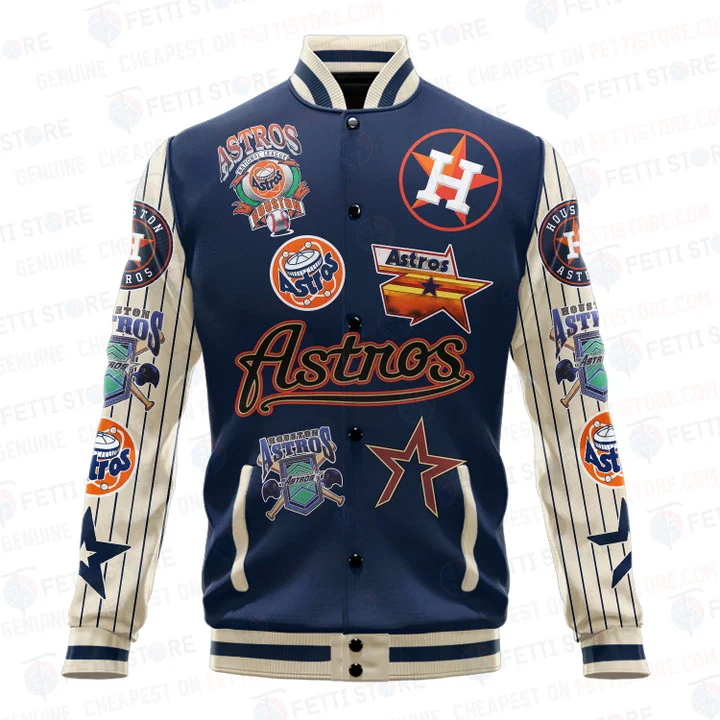 Houston Astros Major League Baseball Unisex Varsity Jacket - Baseswear