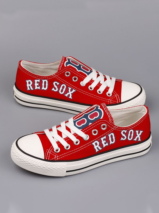 Casual printed low-top canvas shoes unisex - Baseswear