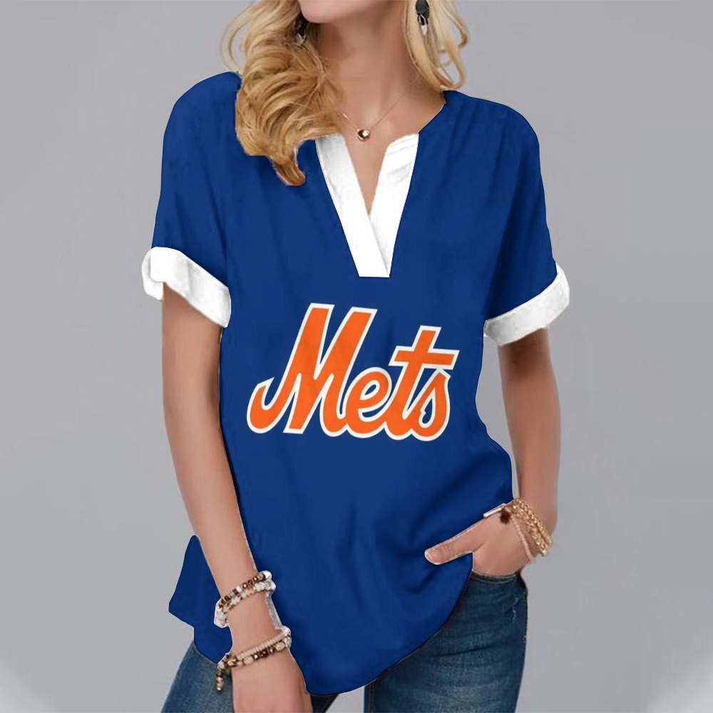 New Fashion Short Sleeve V-Neck Shirt - Baseswear