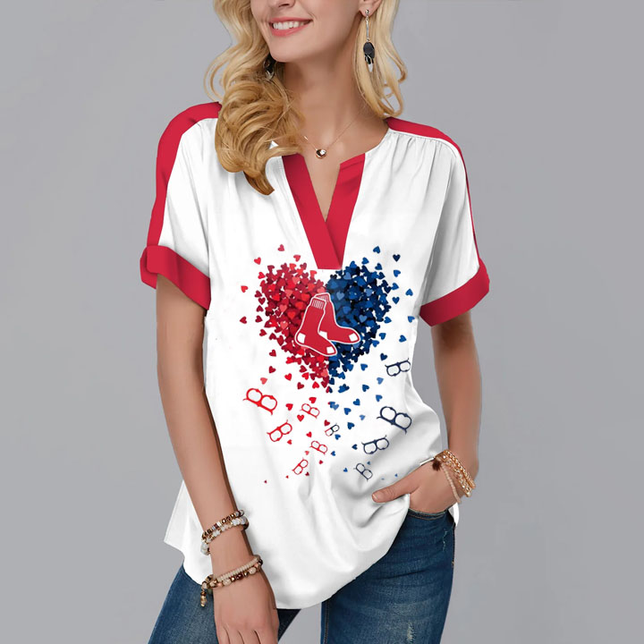 New Fashion Short Sleeve V-Neck Shirt - Baseswear
