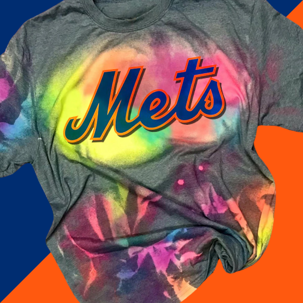 Tie-dye Round Neck T Shirt - Baseswear