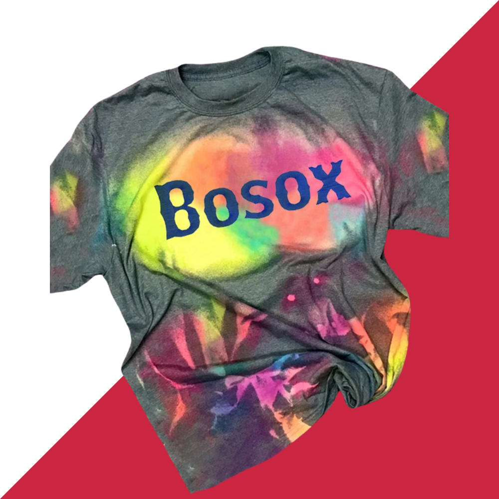 Bosox Tie Dye Bleached Shirt - Baseswear