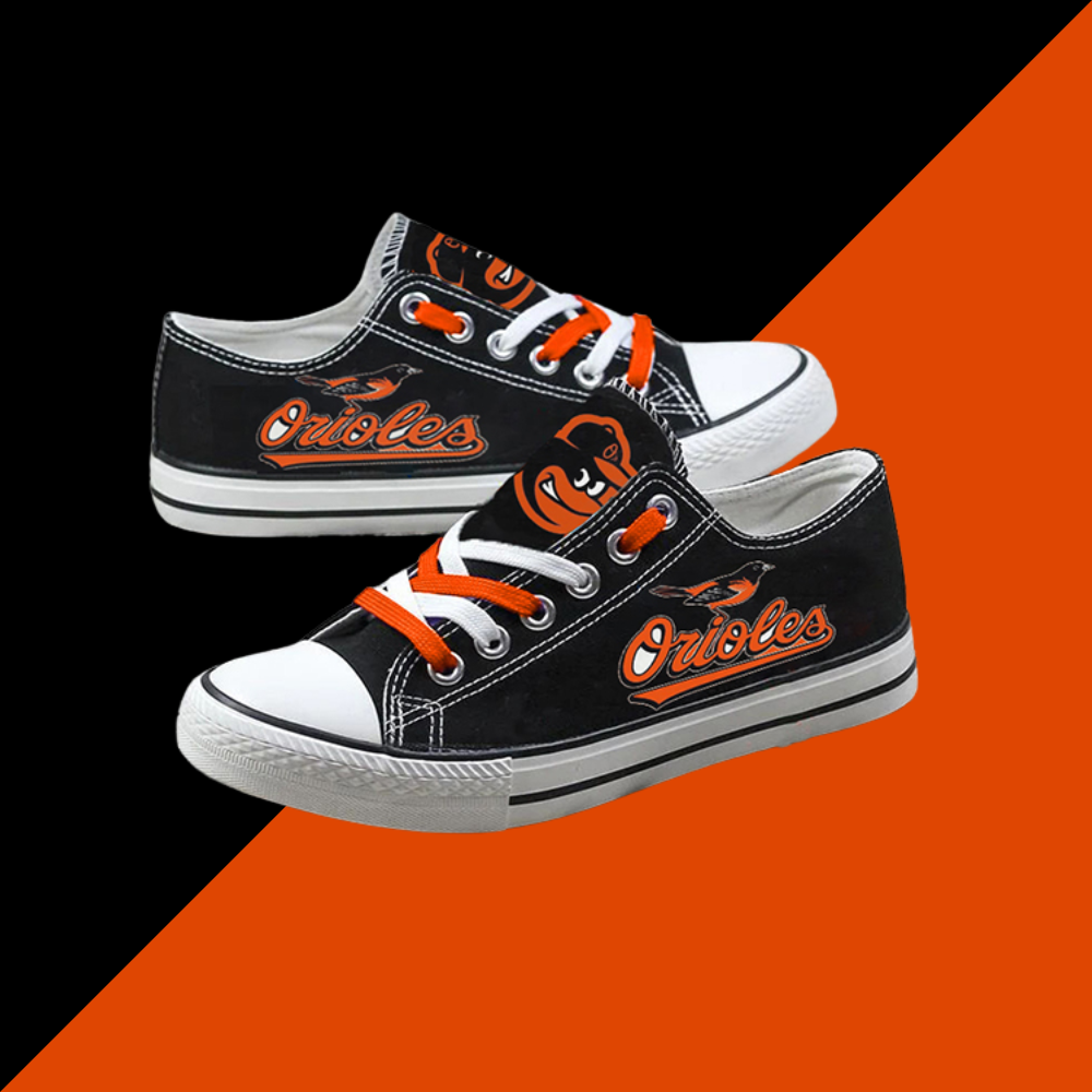 Casual printed low-top canvas shoes unisex - Baseswear