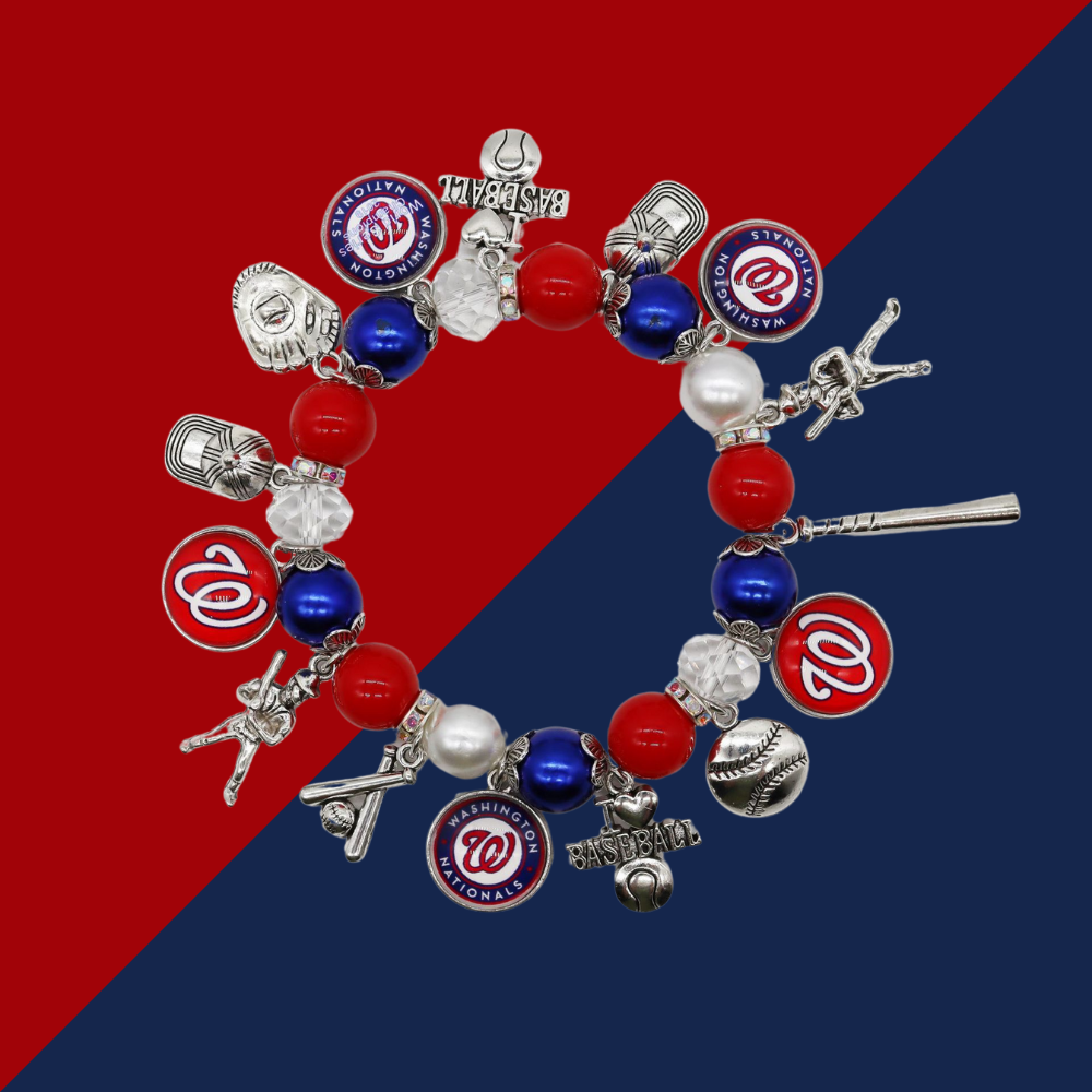 Sports Stretch Charm Bracelet - Baseswear