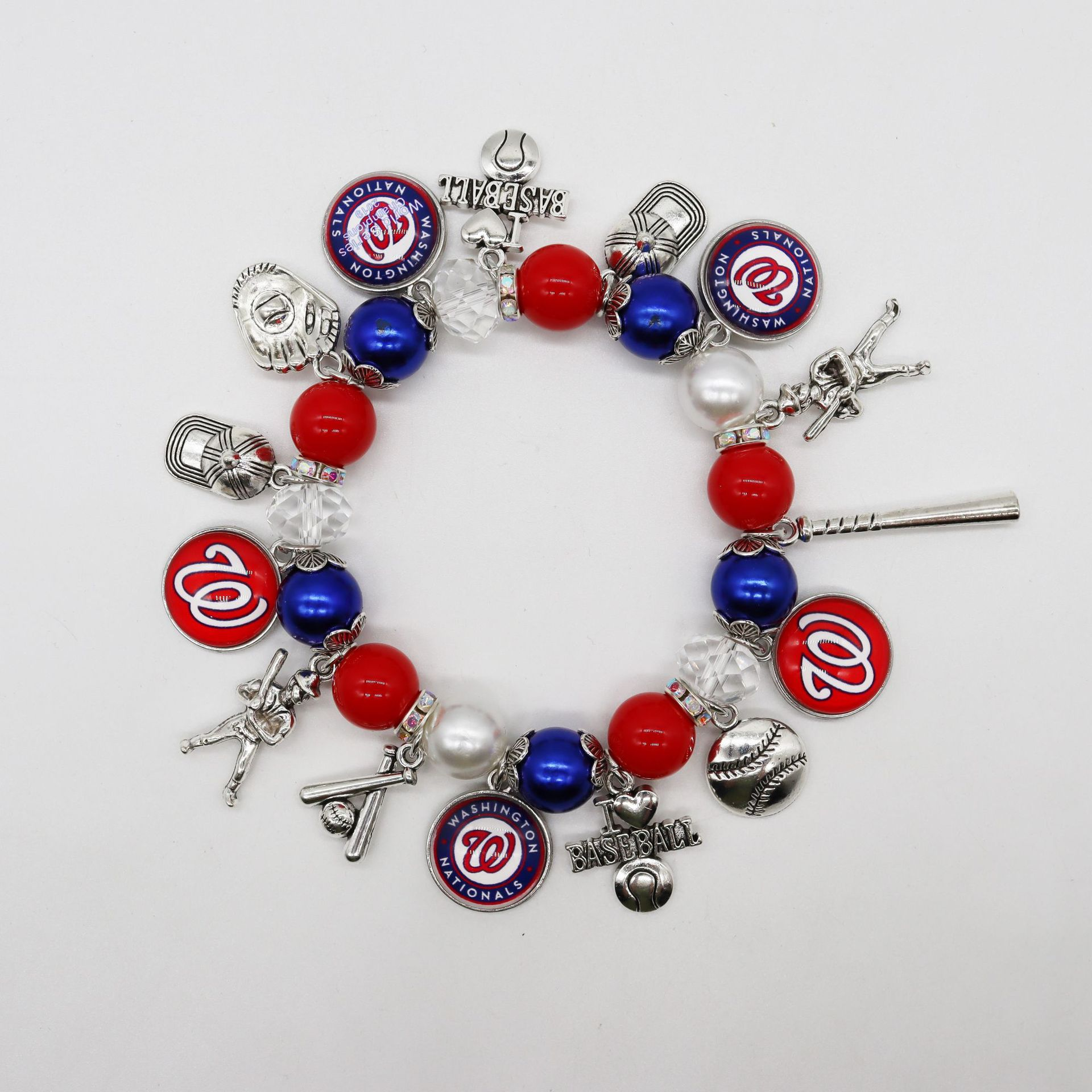 Sports Stretch Charm Bracelet - Baseswear