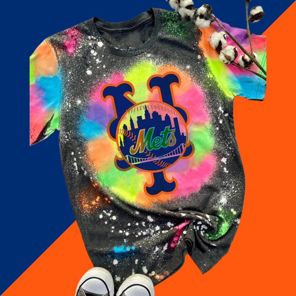 Tie-dye Round Neck T Shirt - Baseswear