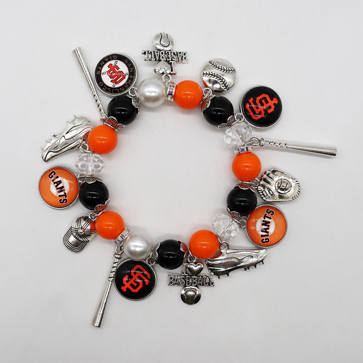 Sports Stretch Charm Bracelet - Baseswear