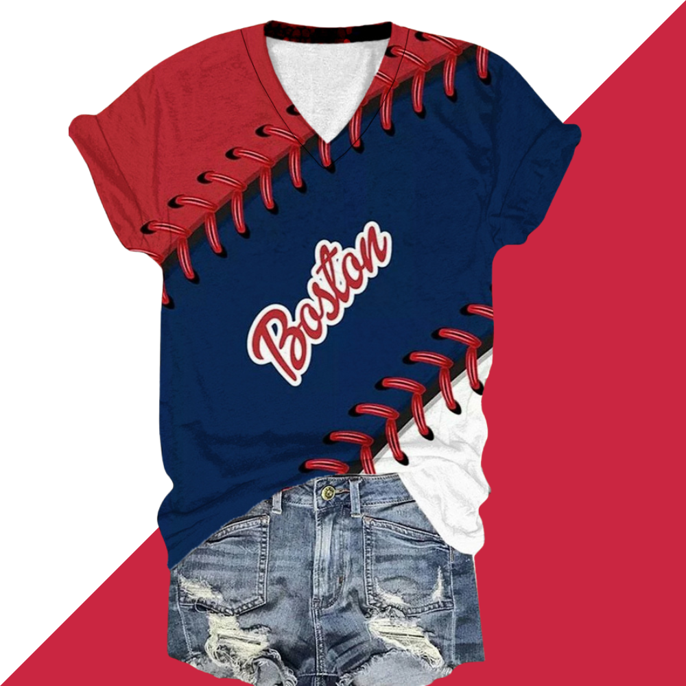 Printed casual short-sleeved t-shirt - Baseswear