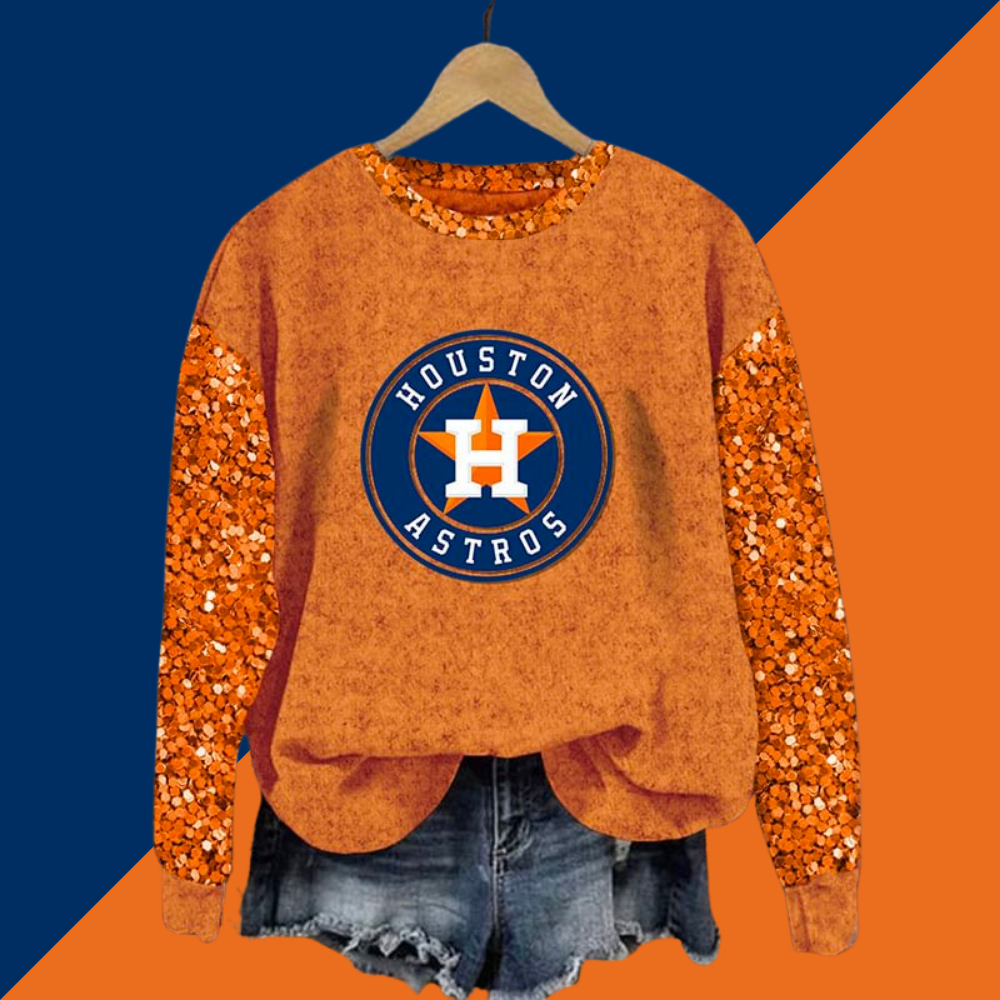 Sequined Sleeves Vintage Hoodie - Baseswear