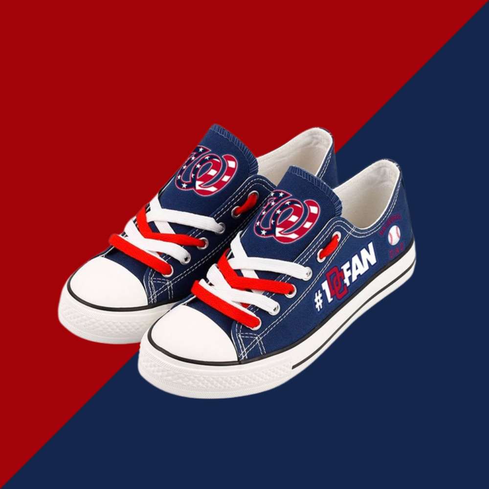 Casual printed low-top canvas shoes unisex - Baseswear