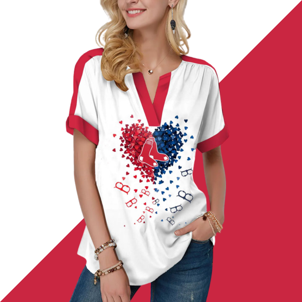 New Fashion Short Sleeve V-Neck Shirt - Baseswear