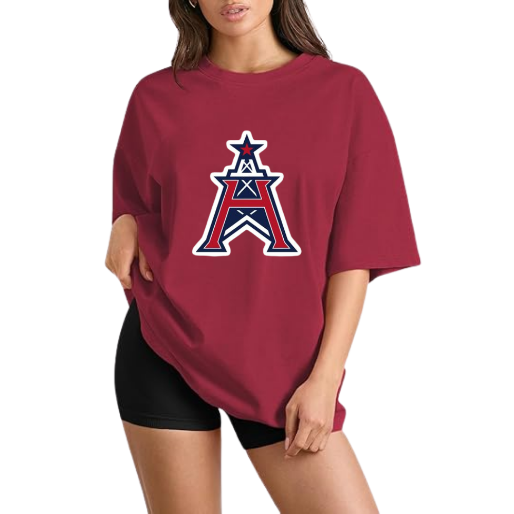 Casual Loose Fit Short Sleeve T-Shirt - Houston Astros - Baseswear
