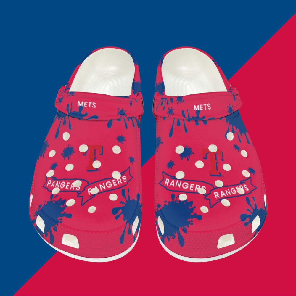 Crocs/beach shoes-Texas Rangers - Baseswear