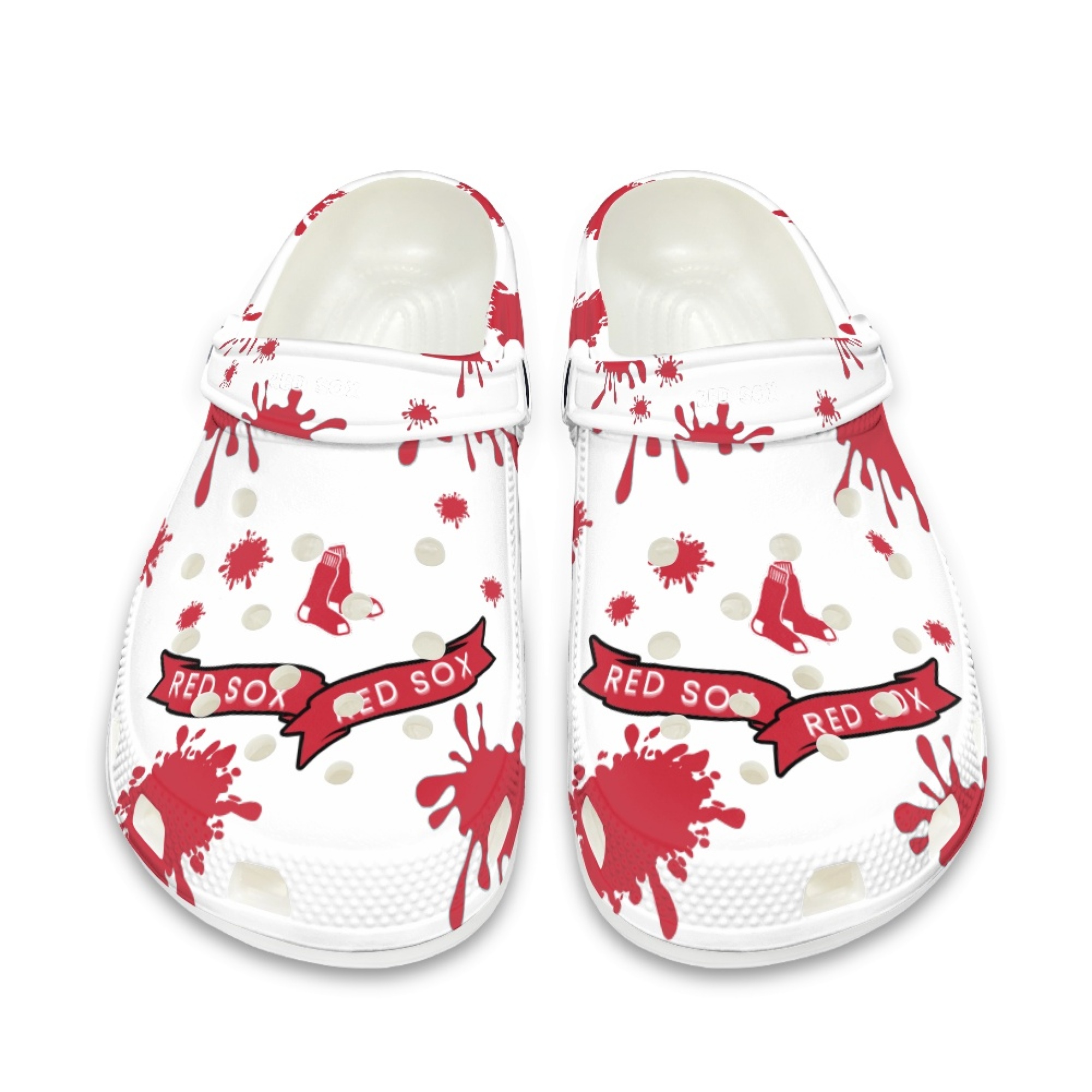 Crocs/beach shoes-Boston Red Sox - Baseswear
