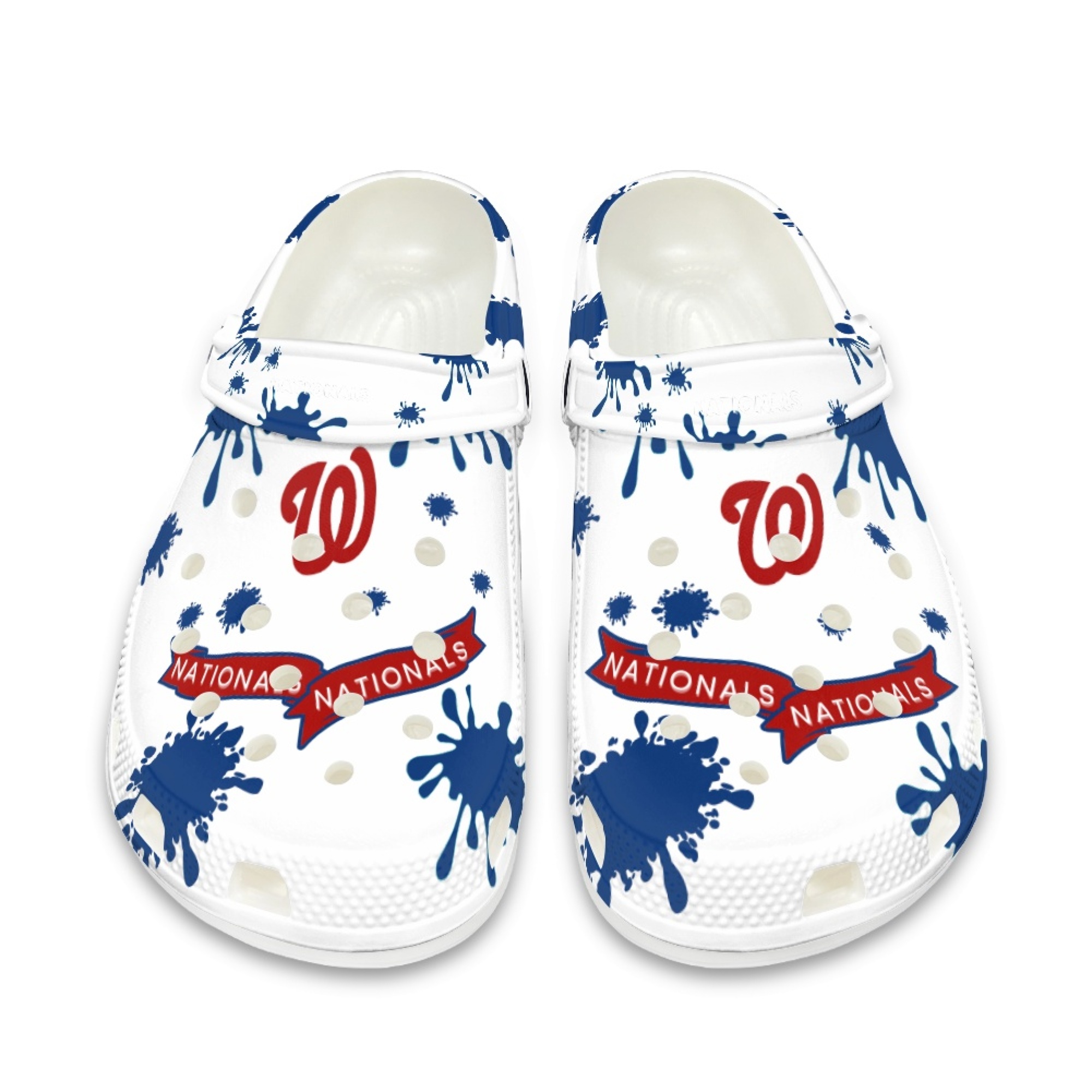 Crocs/beach shoes-Washington Nationals - Baseswear