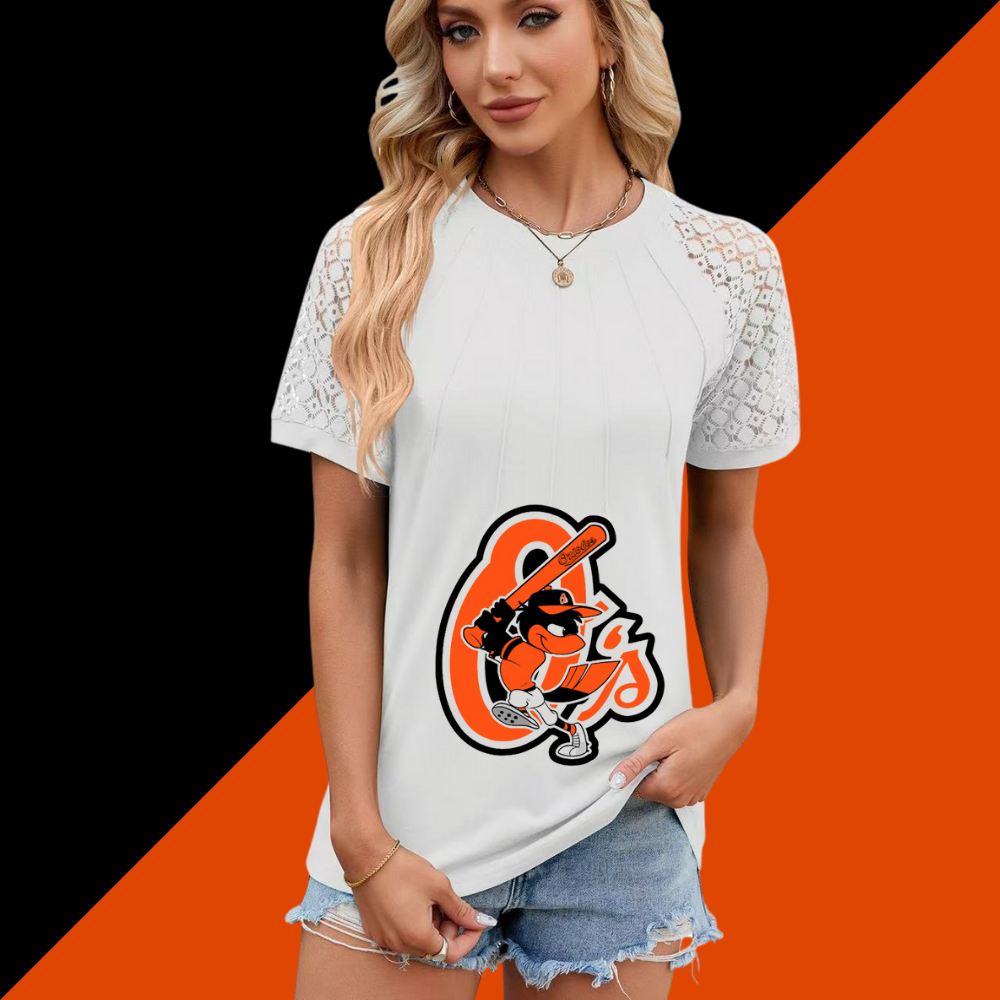 Minimalist Short Sleeve T-Shirt-Baltimore Orioles - Baseswear