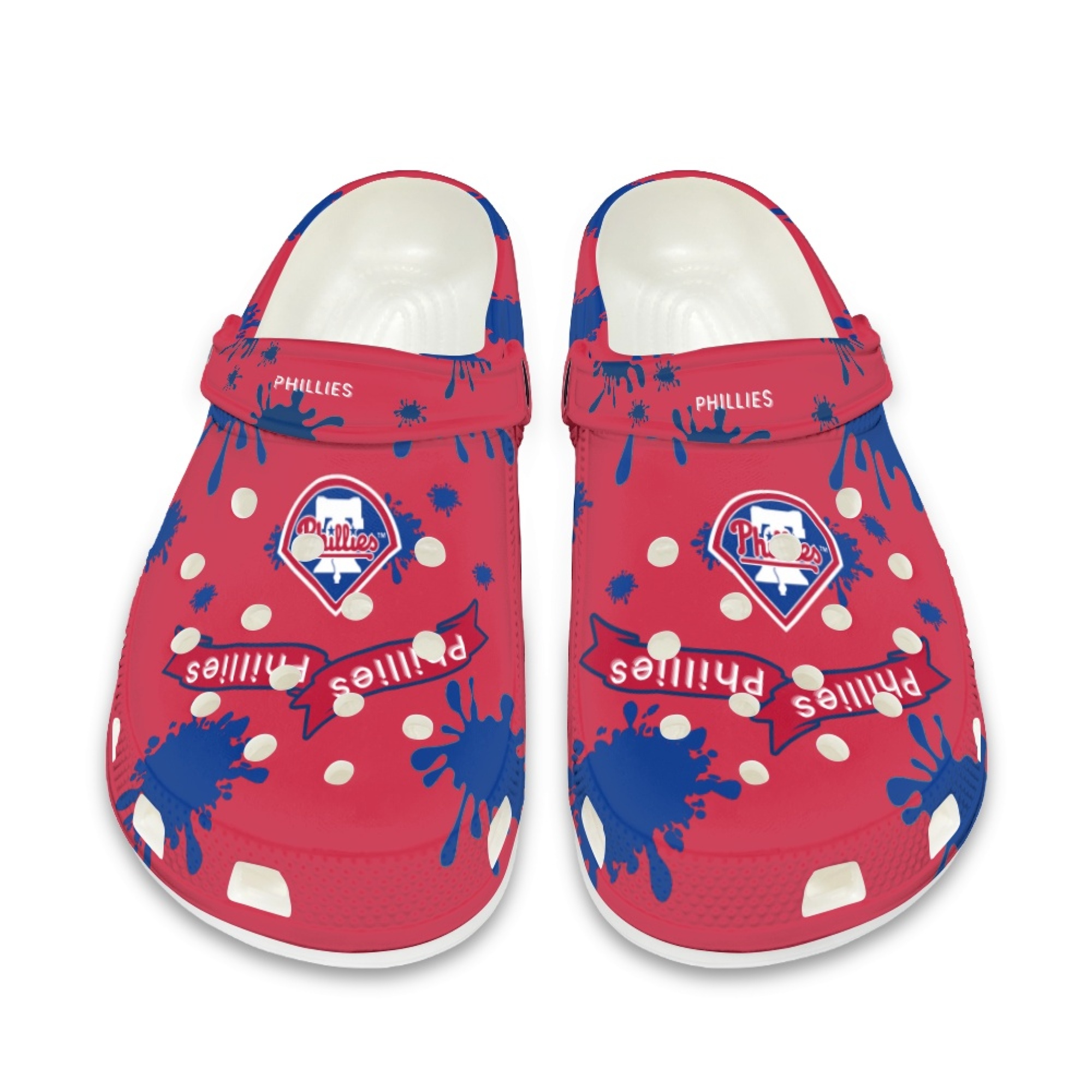 Crocs/beach shoes-Philadelphia Phillies - Baseswear