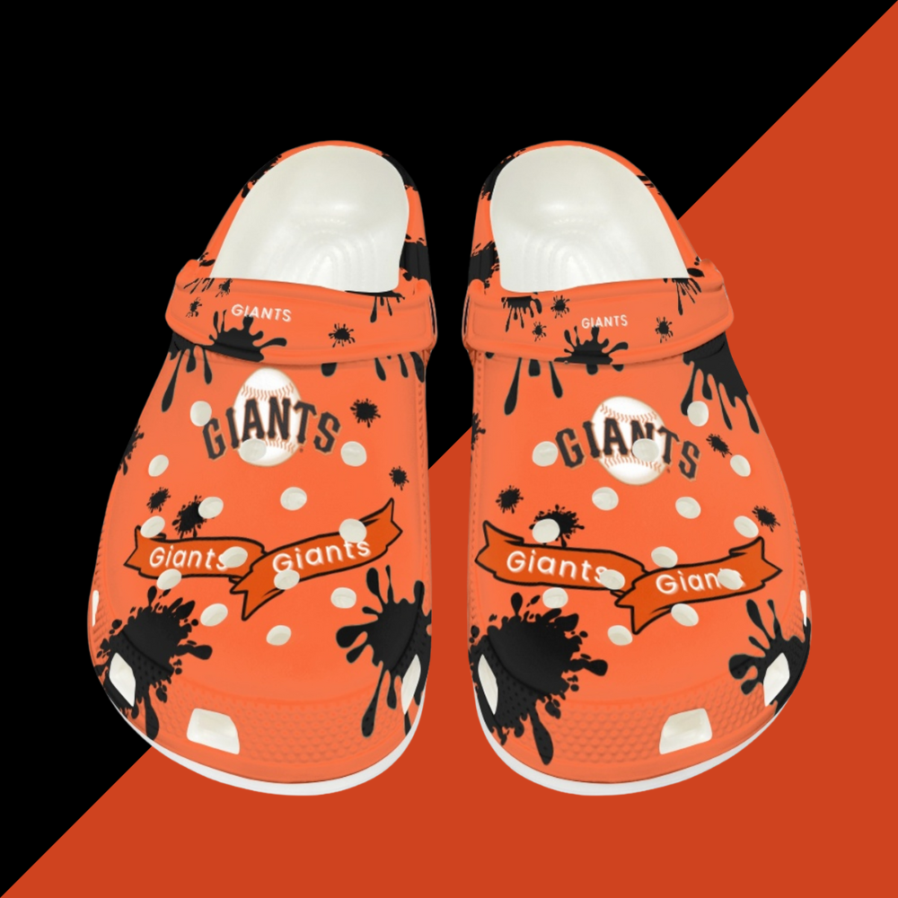 Crocs/beach shoes-San Francisco Giants - Baseswear