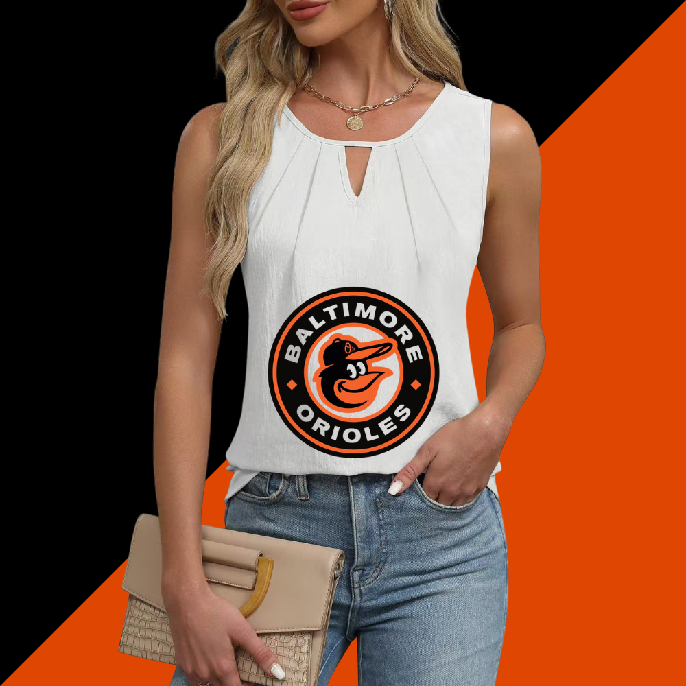 Simple and Versatile Sleeveless Tank Top-Baltimore Orioles - Baseswear