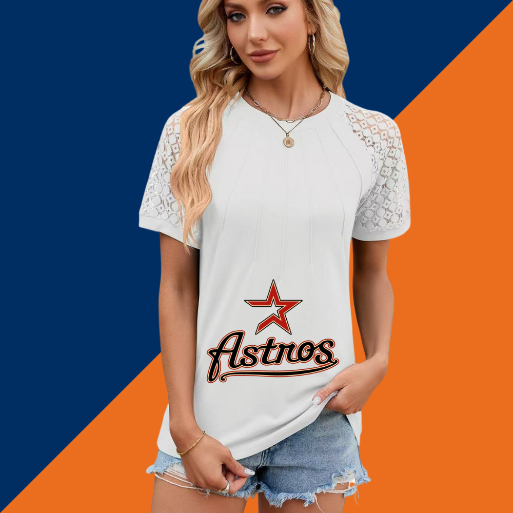 Minimalist Short Sleeve T-Shirt-Houston Astros - Baseswear