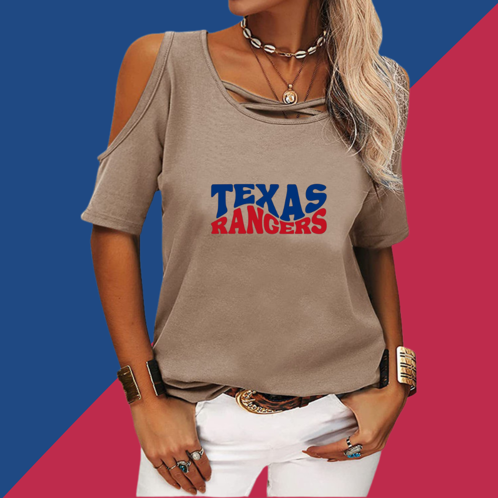 Loose irregular round neck short sleeve - Baseswear
