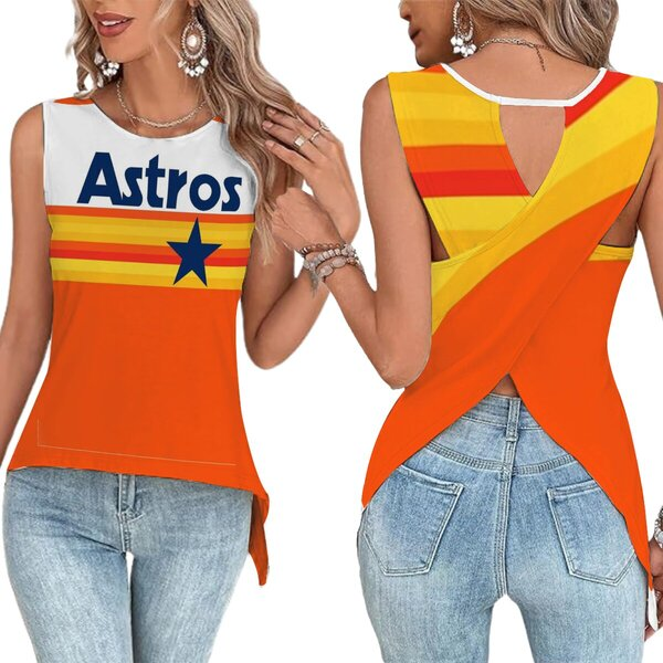2025 Summer baseball day vest-Houston Astros - Baseswear