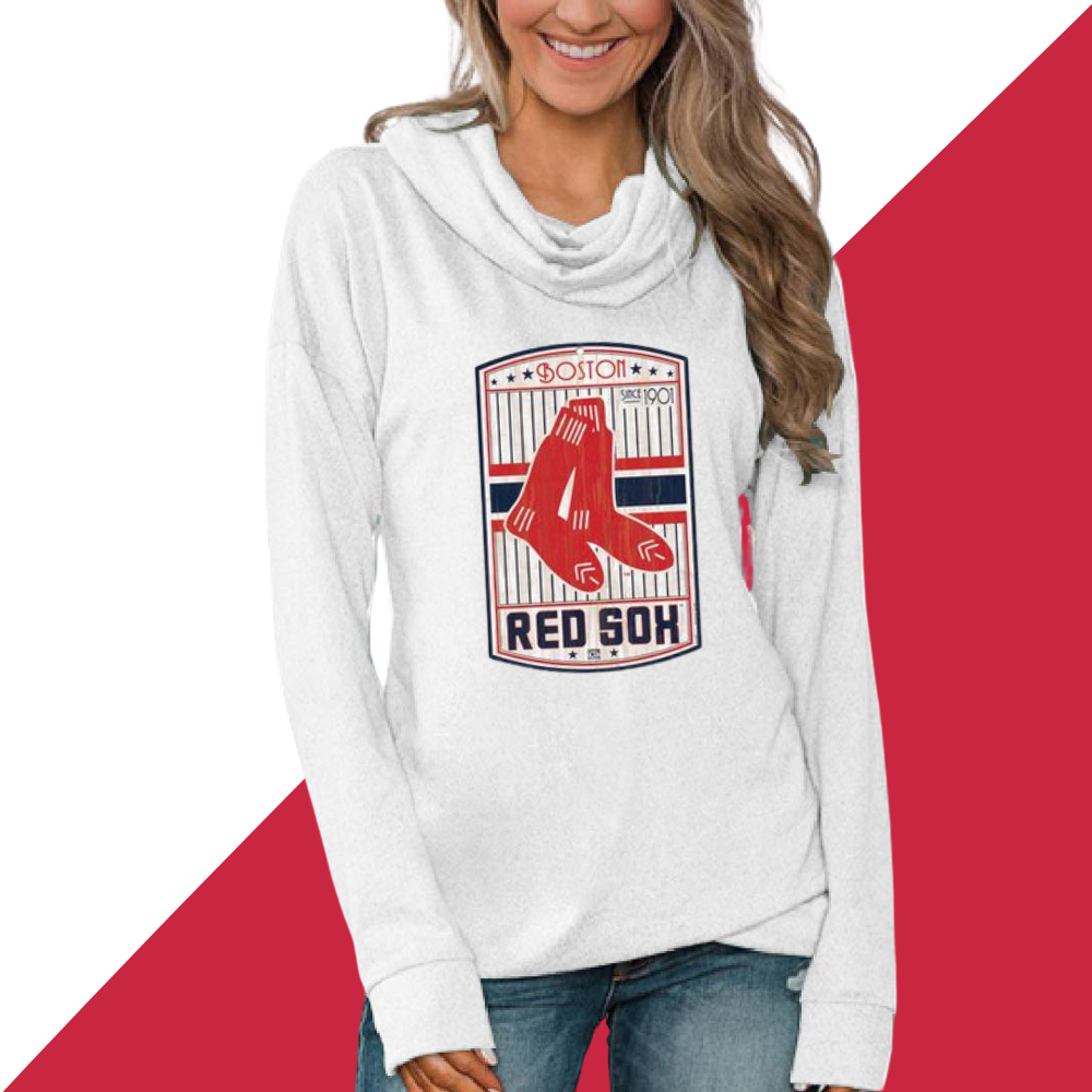 Stacked Neck Loose Casual Long Sleeve - Baseswear