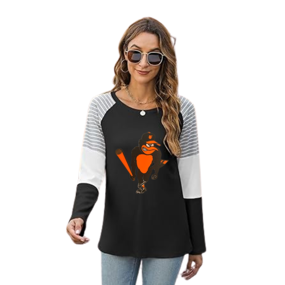 Loose Solid Color Clash Simple Long Sleeve - Baseswear