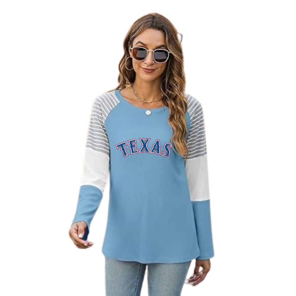 Loose Solid Color Clash Simple Long Sleeve - Baseswear