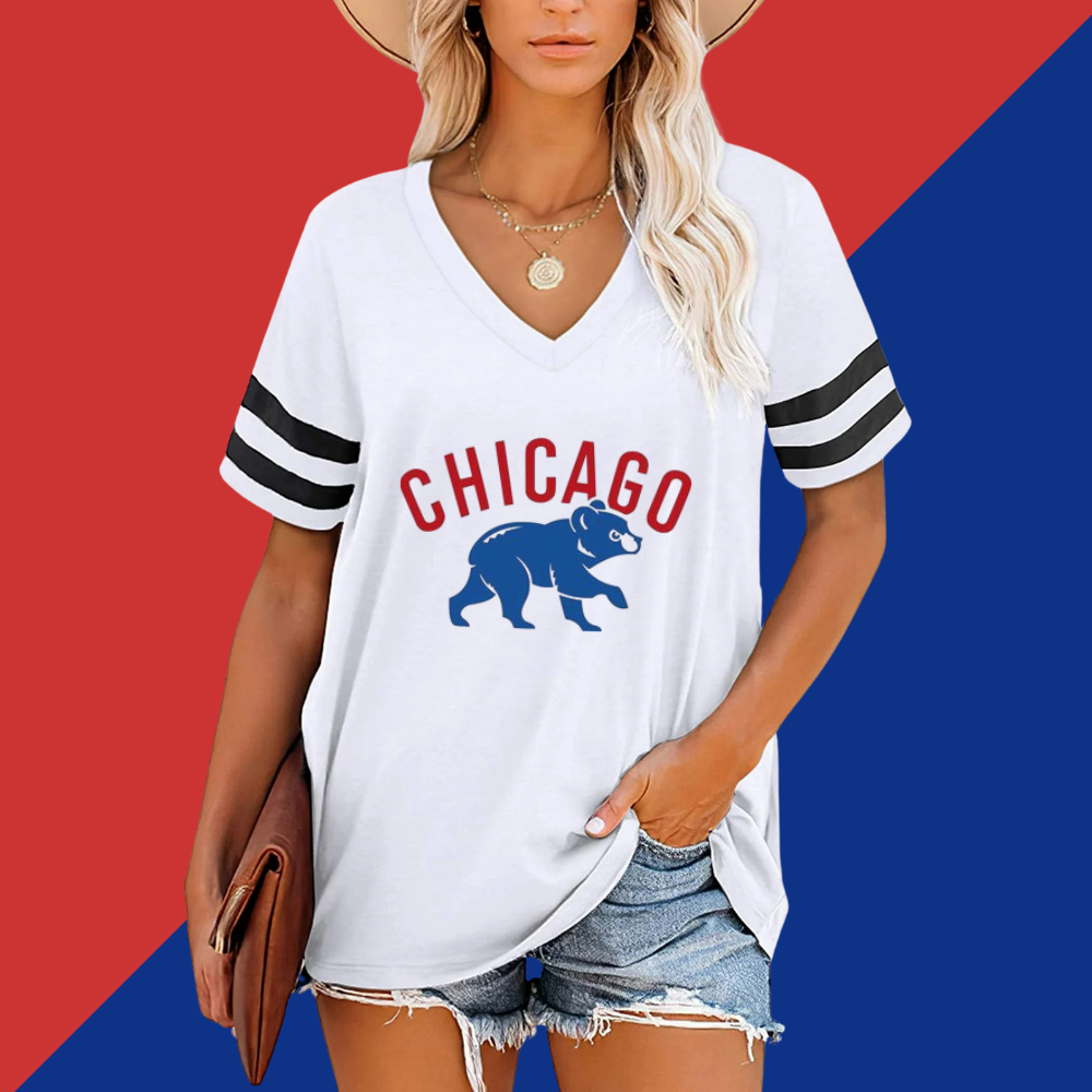 Striped Sleeve Casual Loose Sweatshirt - Baseswear