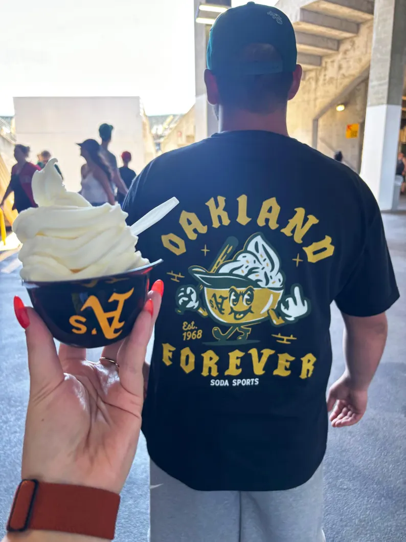 Oakland A's Unisex Garment-Dyed T-shirt - Baseswear