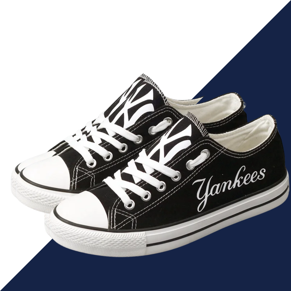 Casual printed low-top canvas shoes unisex - Baseswear