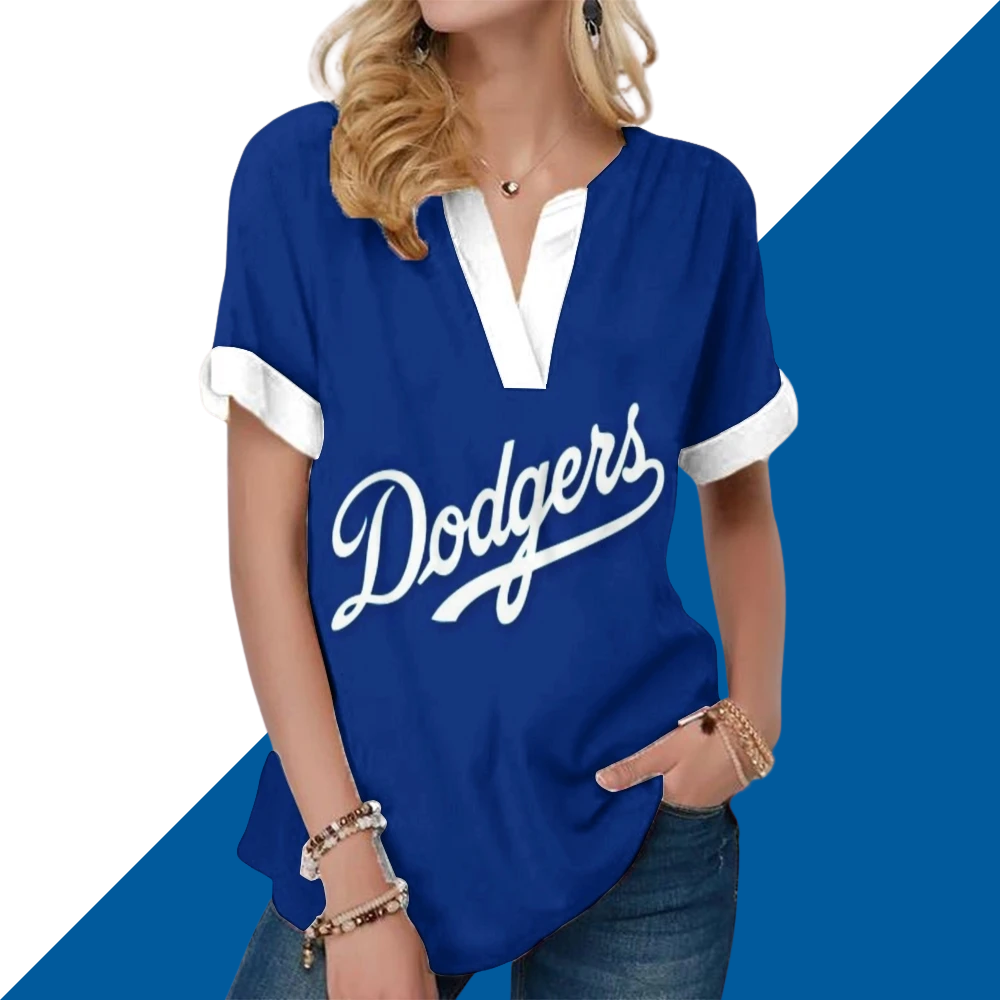 New Fashion Short Sleeve V-Neck Shirt - Baseswear