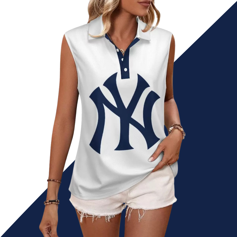 Stylish Shirt Neck Vest-New York Yankees - Baseswear