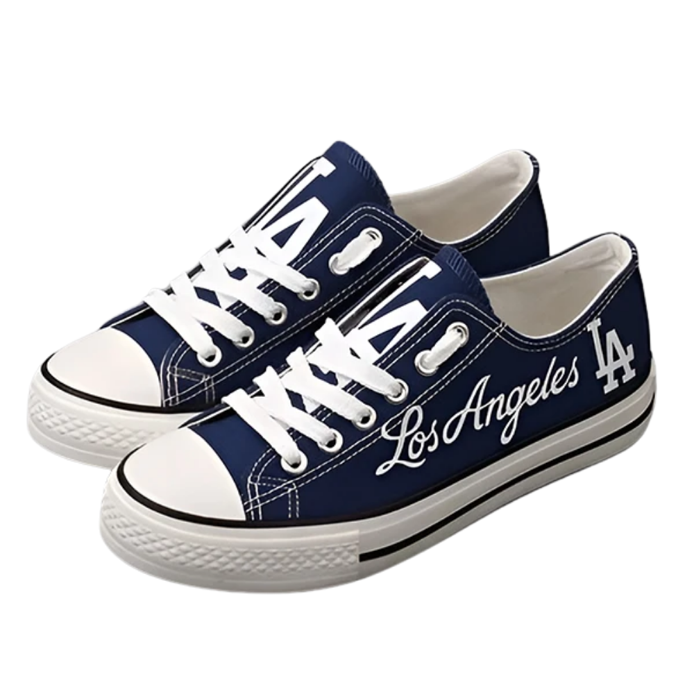 Casual printed low-top canvas shoes unisex - Baseswear