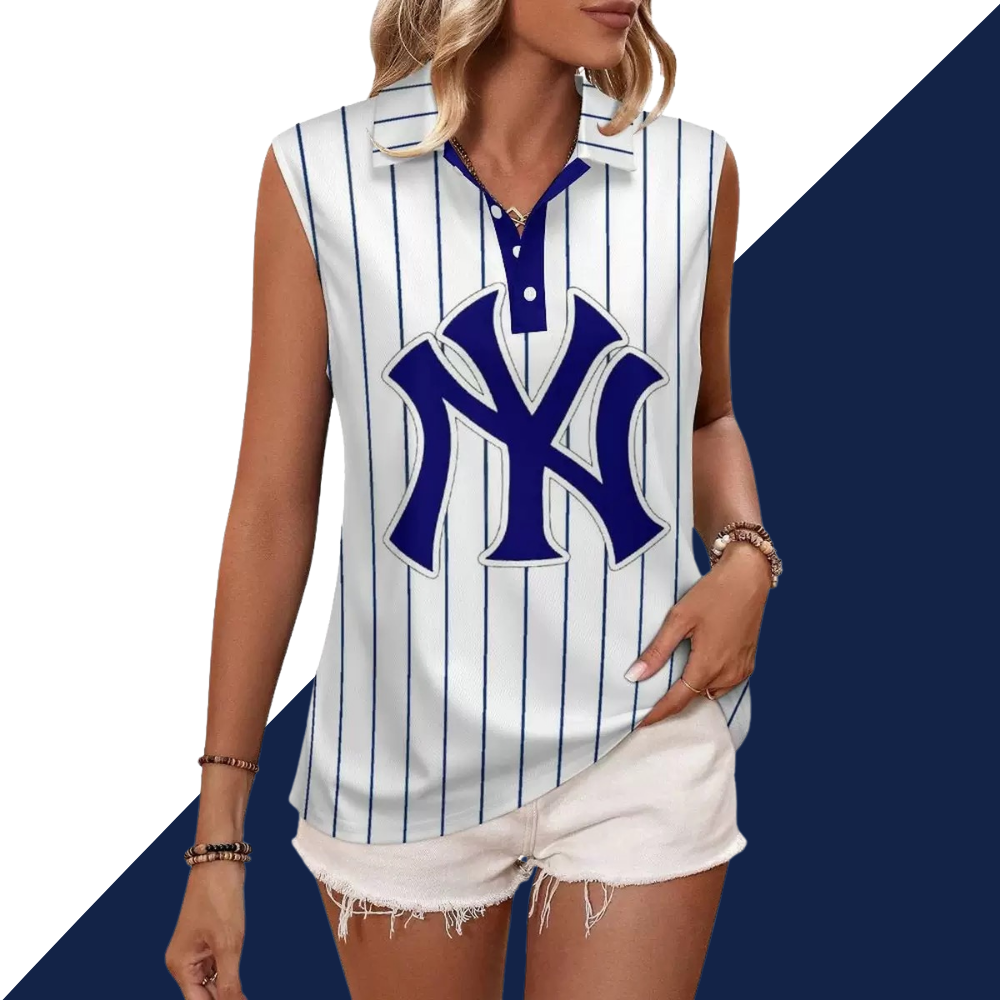 Stylish Shirt Neck Vest-New York Yankees - Baseswear