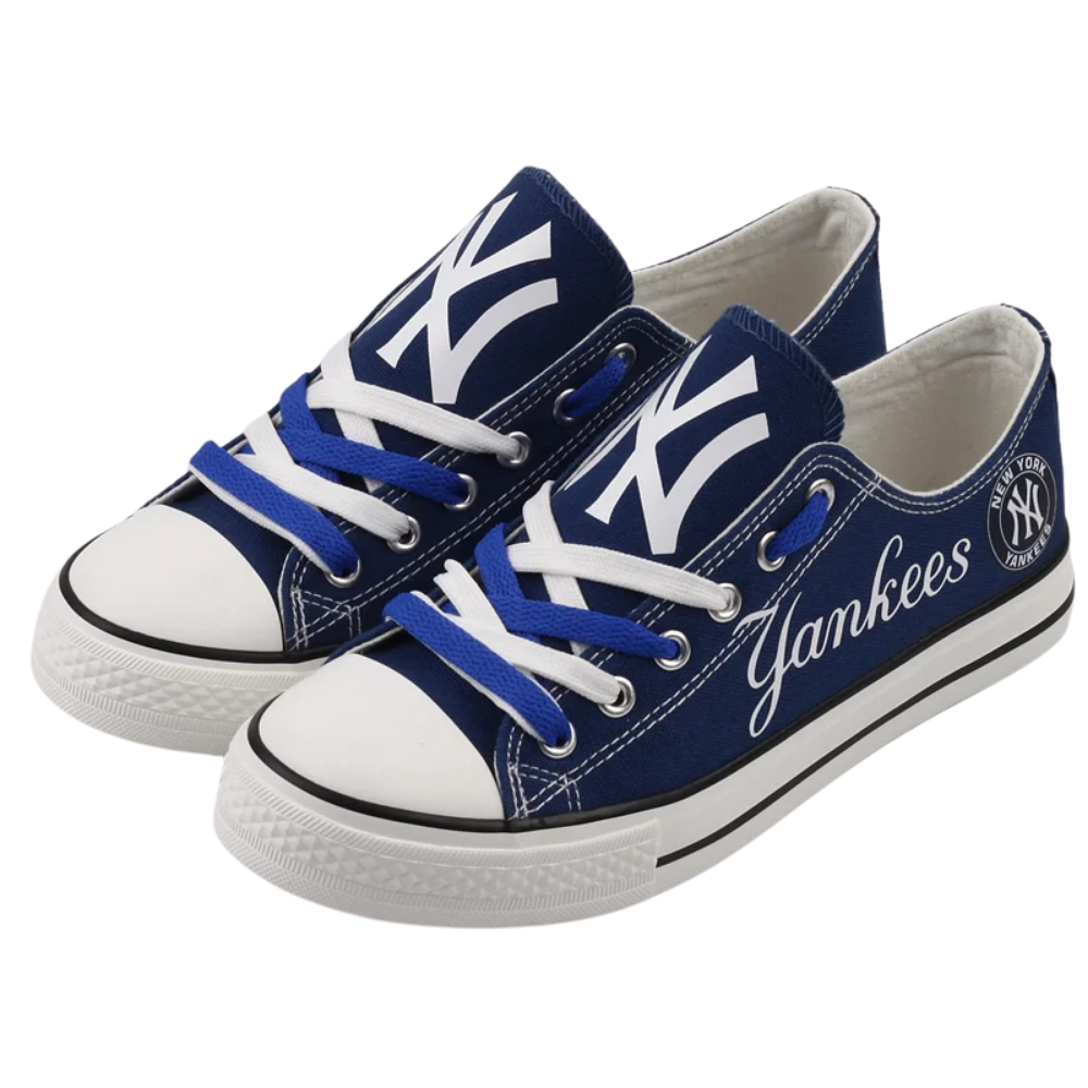 Casual printed low-top canvas shoes unisex - Baseswear