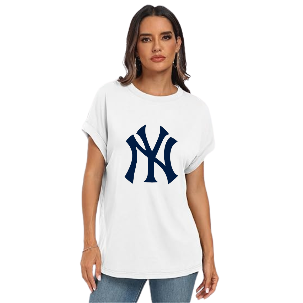 Minimalist Short Sleeve T-Shirt-New York Yankees - Baseswear