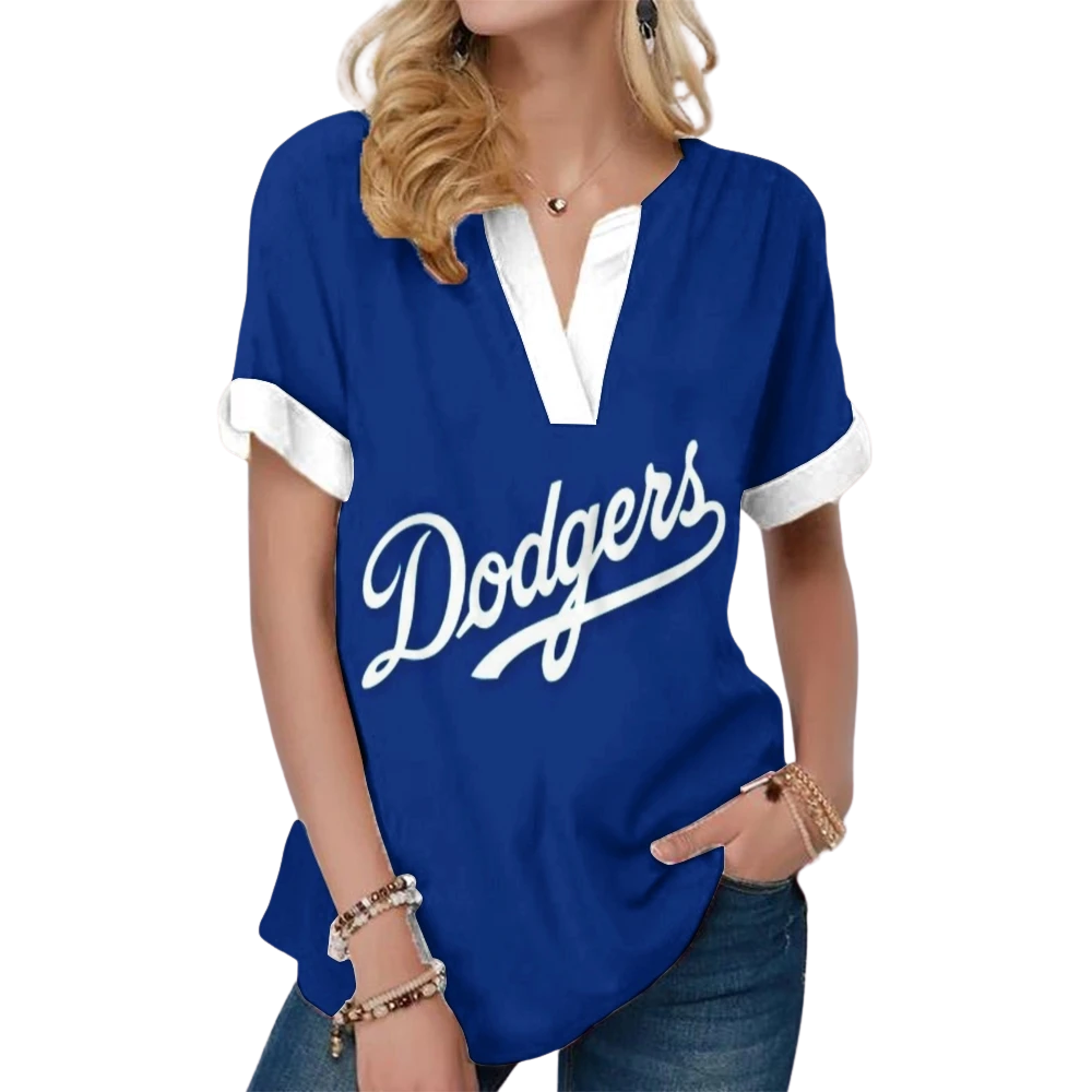 New Fashion Short Sleeve V-Neck Shirt - Baseswear