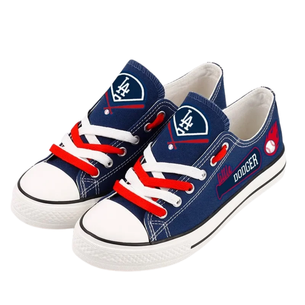 Casual printed low-top canvas shoes unisex - Baseswear