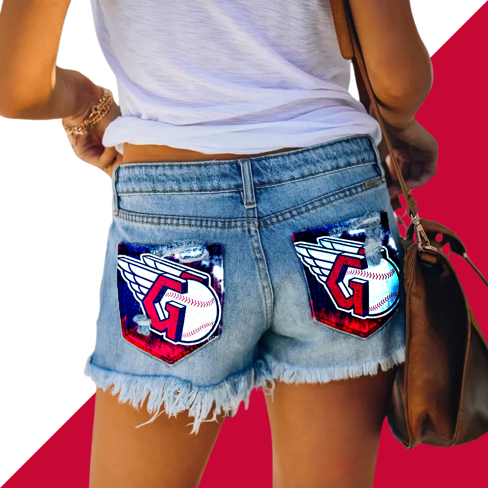 Guardians Distressed Cutoff Denim Shorts - Women - Baseswear