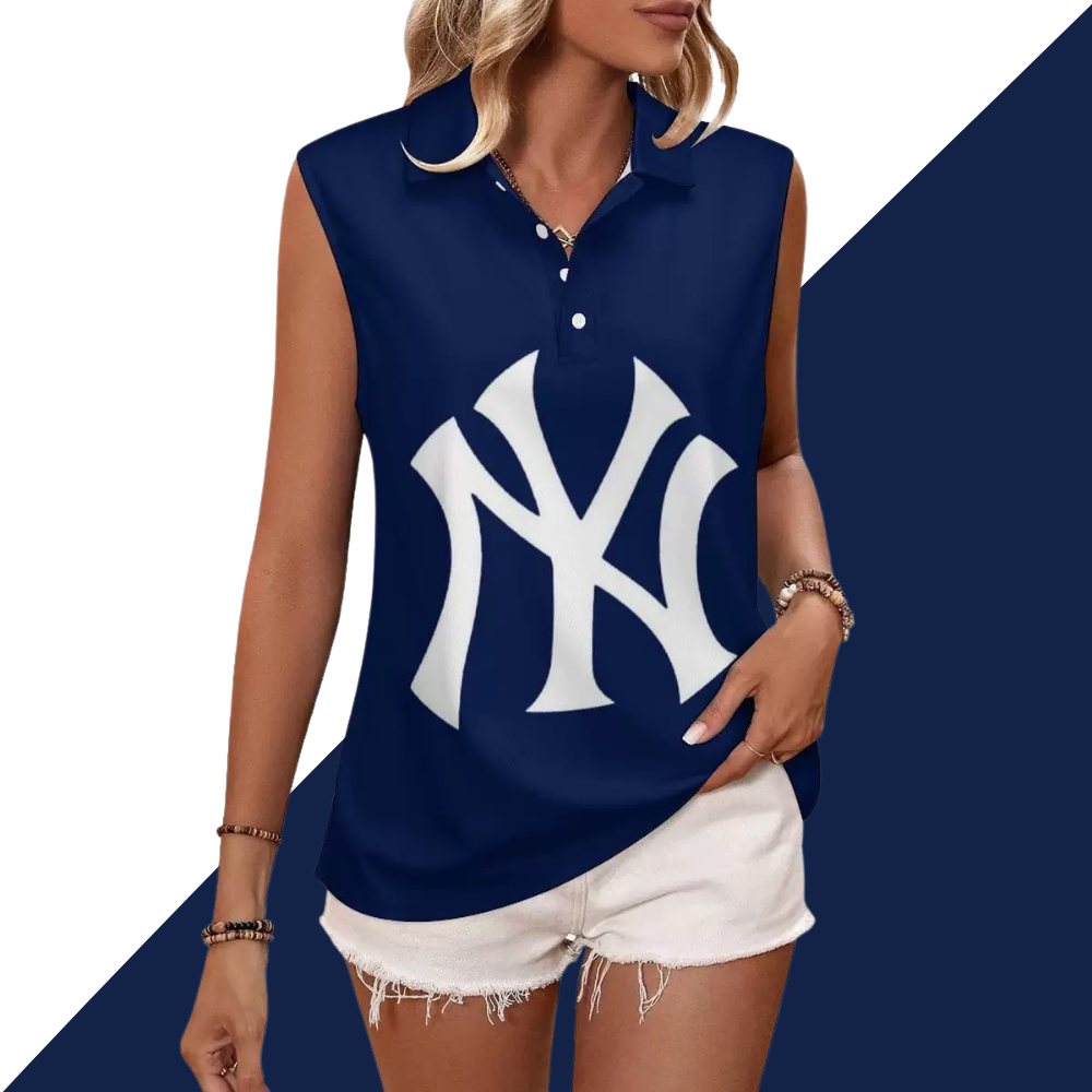 Stylish Shirt Neck Vest-New York Yankees - Baseswear
