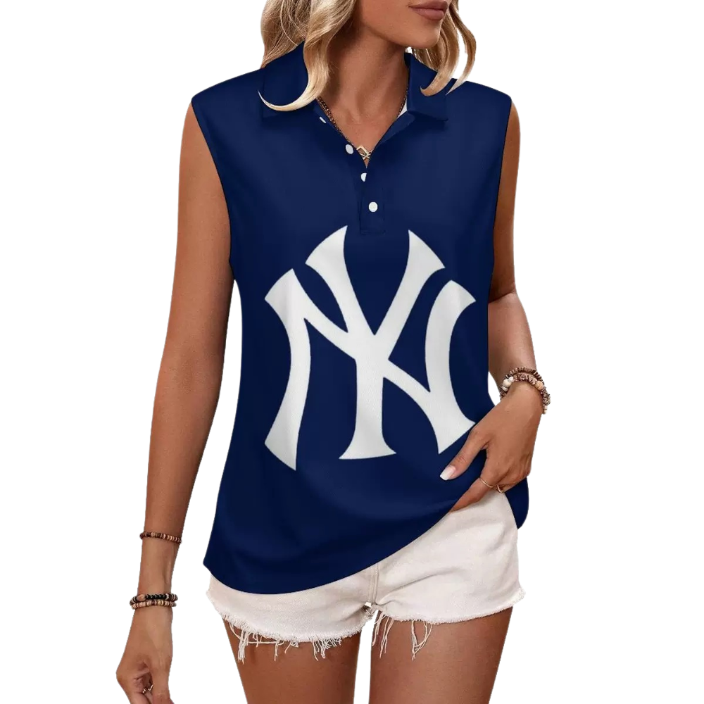 Stylish Shirt Neck Vest-New York Yankees - Baseswear