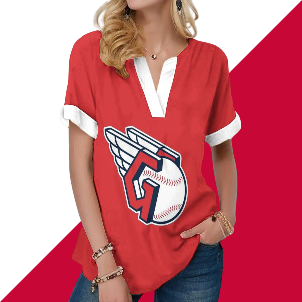 New Fashion Short Sleeve V-Neck Shirt - Baseswear