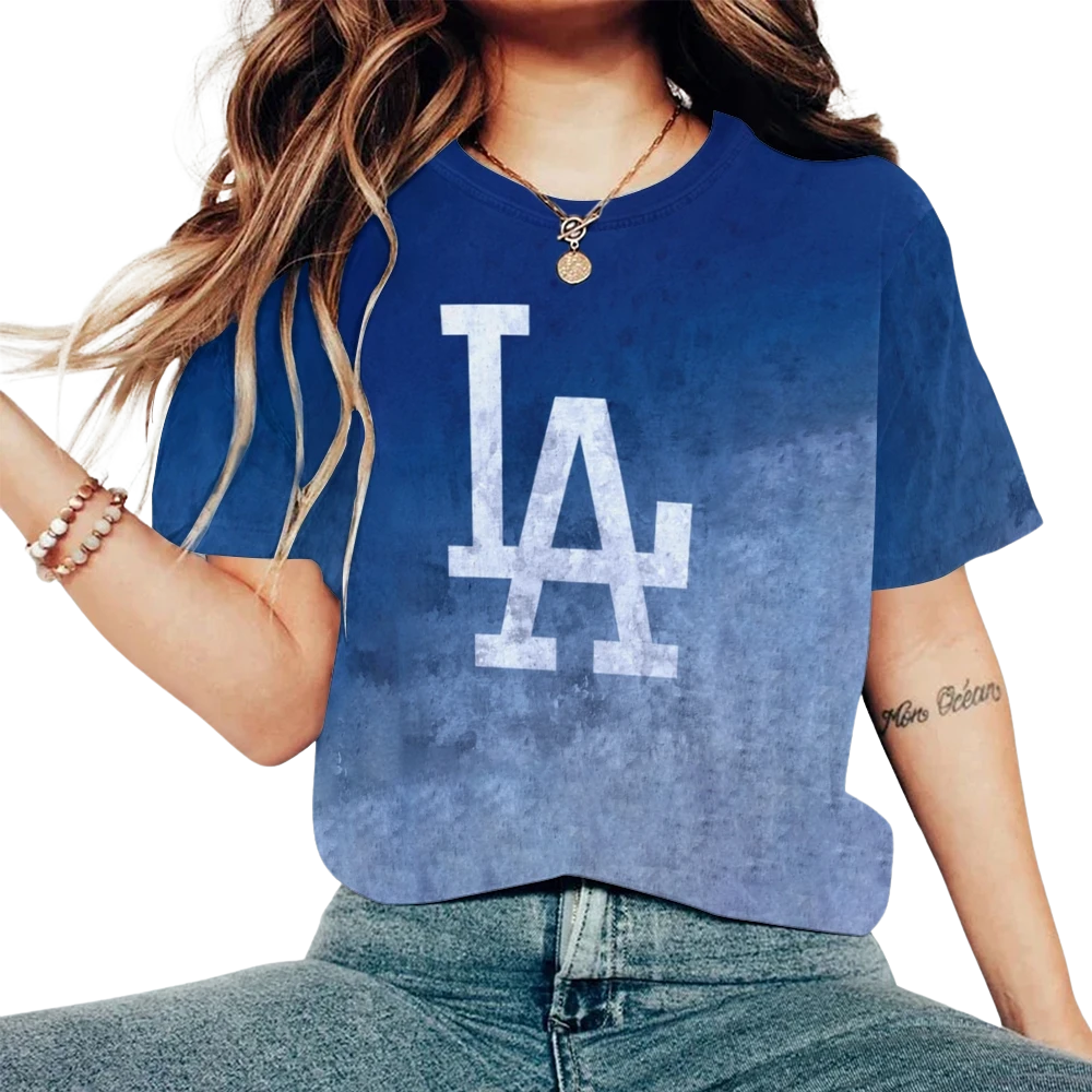 Unisex Print Casual Round-Neck T-Shirt - Baseswear